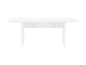 Ella 78.7" Dining Table in White by Manhattan Comfort at Eve Furniture