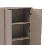 Ella Accent Cabinet in Mocha by Manhattan Comfort at Eve Furniture