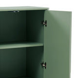 Ella Accent Cabinet in Sage Green by Manhattan Comfort at Eve Furniture
