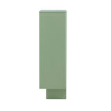 Ella Accent Cabinet in Sage Green by Manhattan Comfort at Eve Furniture