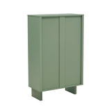 Ella Accent Cabinet in Sage Green by Manhattan Comfort at Eve Furniture