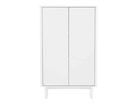 Ella Accent Cabinet in White by Manhattan Comfort at Eve Furniture