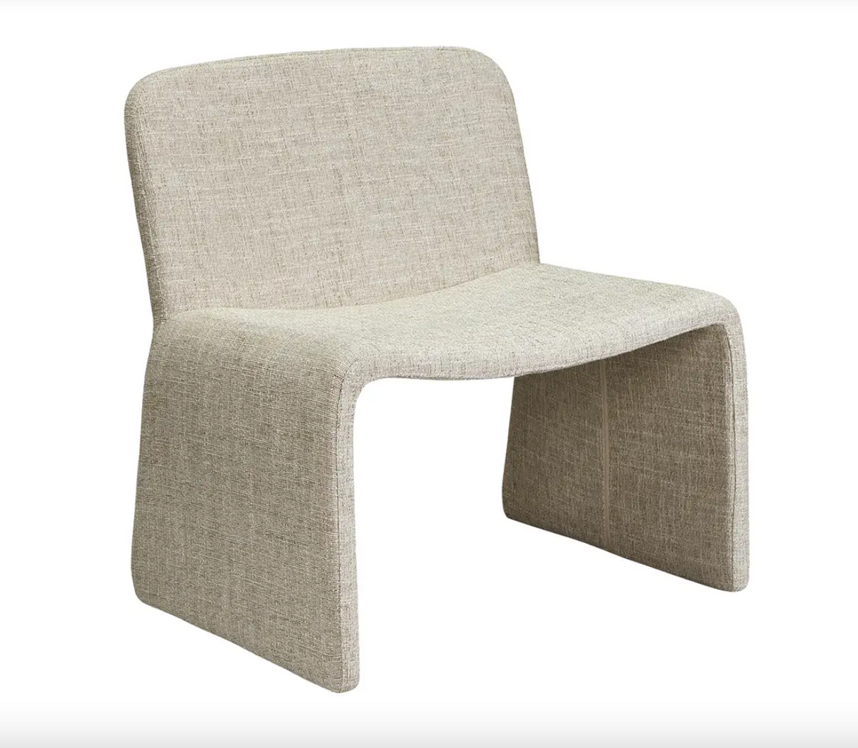 Ella Accent Chair Heather Beige by Moe's Home at Eve Furniture