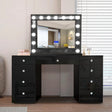 Ella Black Vanity Set by New Era Innovations at Eve Furniture