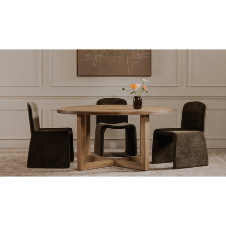 Ella Cedar Green Dining Chair by MOES at Eve Furniture