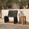 Ella Charcoal Outdoor Accent Chair by MOES at Eve Furniture