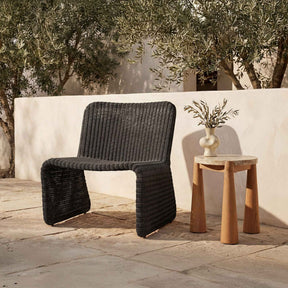Ella Charcoal Outdoor Accent Chair by Moe's Home at Eve Furniture