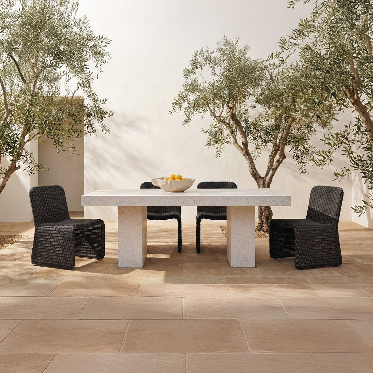 Ella Charcoal Outdoor Dining Chair (Set of 2) by MOES at Eve Furniture