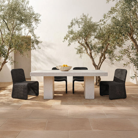 Ella Charcoal Outdoor Dining Chair (Set of 2) by MOES at Eve Furniture