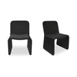 Ella Charcoal Outdoor Dining Chair (Set of 2) by Moe's Home at Eve Furniture