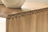 Ella Grove Rich Brown Coffee Table by Ashley at Eve Furniture