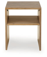 Ella Grove Rich Brown End Table by ASHLEY FURNITURE at Eve Furniture