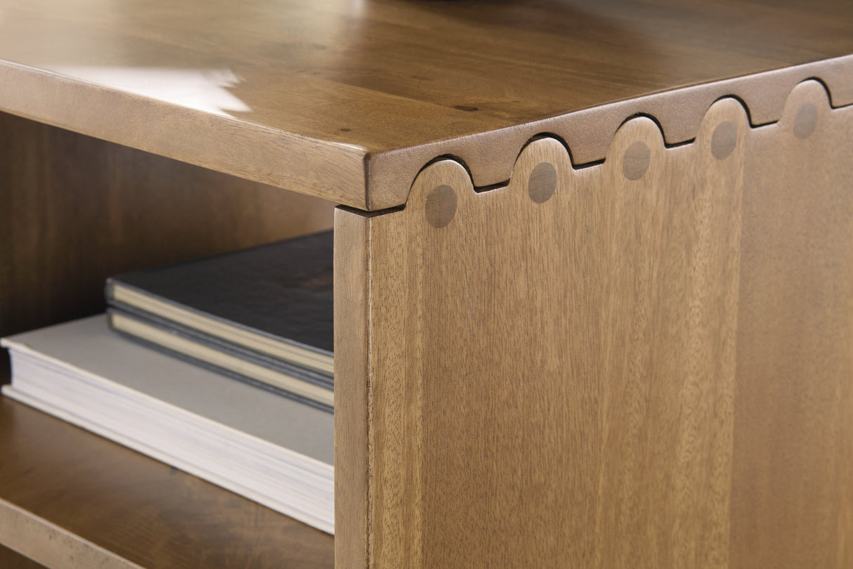 Ella Grove Rich Brown End Table by ASHLEY FURNITURE at Eve Furniture