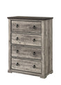 Ella-Mae Beige and Brown Chest by Crown Mark at Eve Furniture
