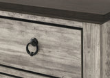 Ella-Mae Beige and Brown Dresser Mirror by Crown Mark at Eve Furniture
