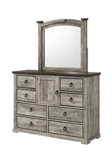 Ella-Mae Beige and Brown Poster Bedroom Set by Crown Mark at Eve Furniture