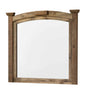 Ella-Mae Reclaimed Natural Dresser Mirror Only by Crown Mark at Eve Furniture