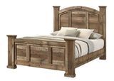 Ella-Mae Reclaimed Natural Queen Bed by Crown Mark at Eve Furniture