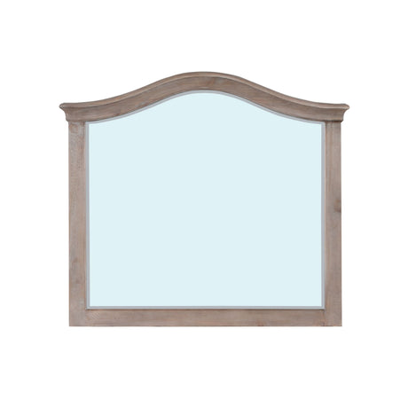 Ella Mirror in Camel by Modus Furniture at Eve Furniture