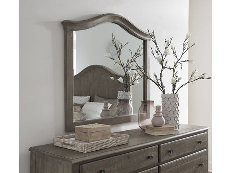 Ella Mirror in Camel by Modus Furniture at Eve Furniture