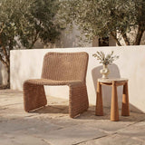 Ella Natural Outdoor Accent Chair by Moe's Home at Eve Furniture