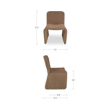 Ella Natural Outdoor Dining Chair (Set of 2) by MOES at Eve Furniture