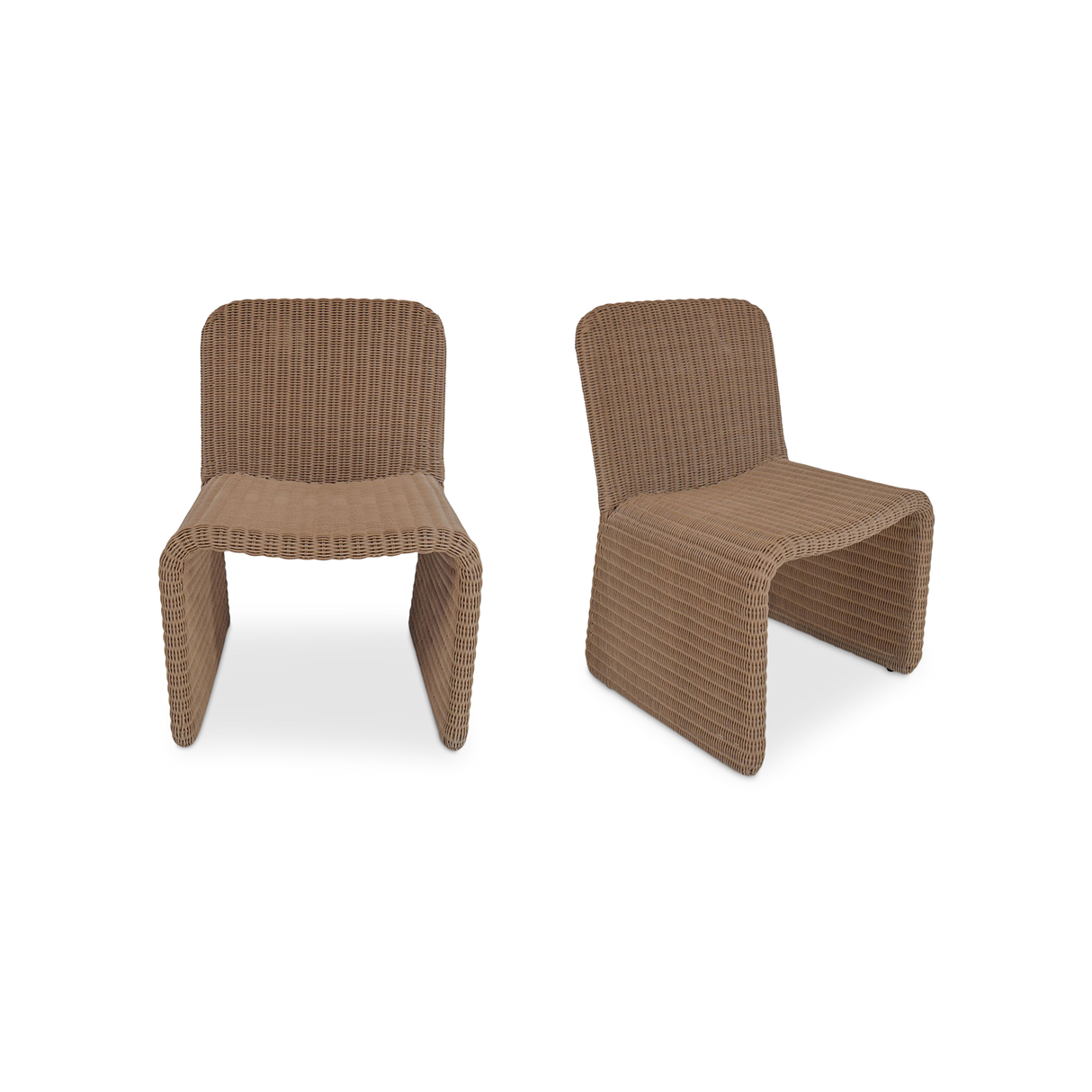 Ella Natural Outdoor Dining Chair (Set of 2) by MOES at Eve Furniture