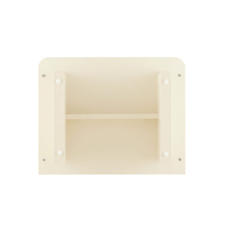 Ella Nightstand in Cream by Manhattan Comfort at Eve Furniture