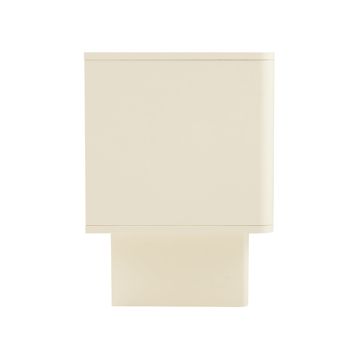 Ella Nightstand in Cream by Manhattan Comfort at Eve Furniture