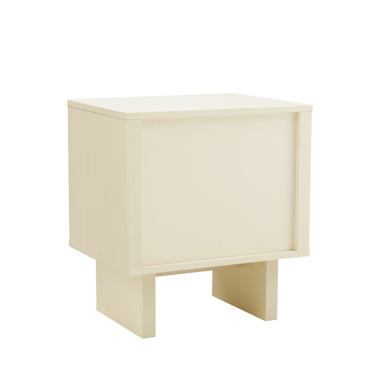 Ella Nightstand in Cream by Manhattan Comfort at Eve Furniture