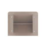 Ella Nightstand in Mocha by Manhattan Comfort at Eve Furniture