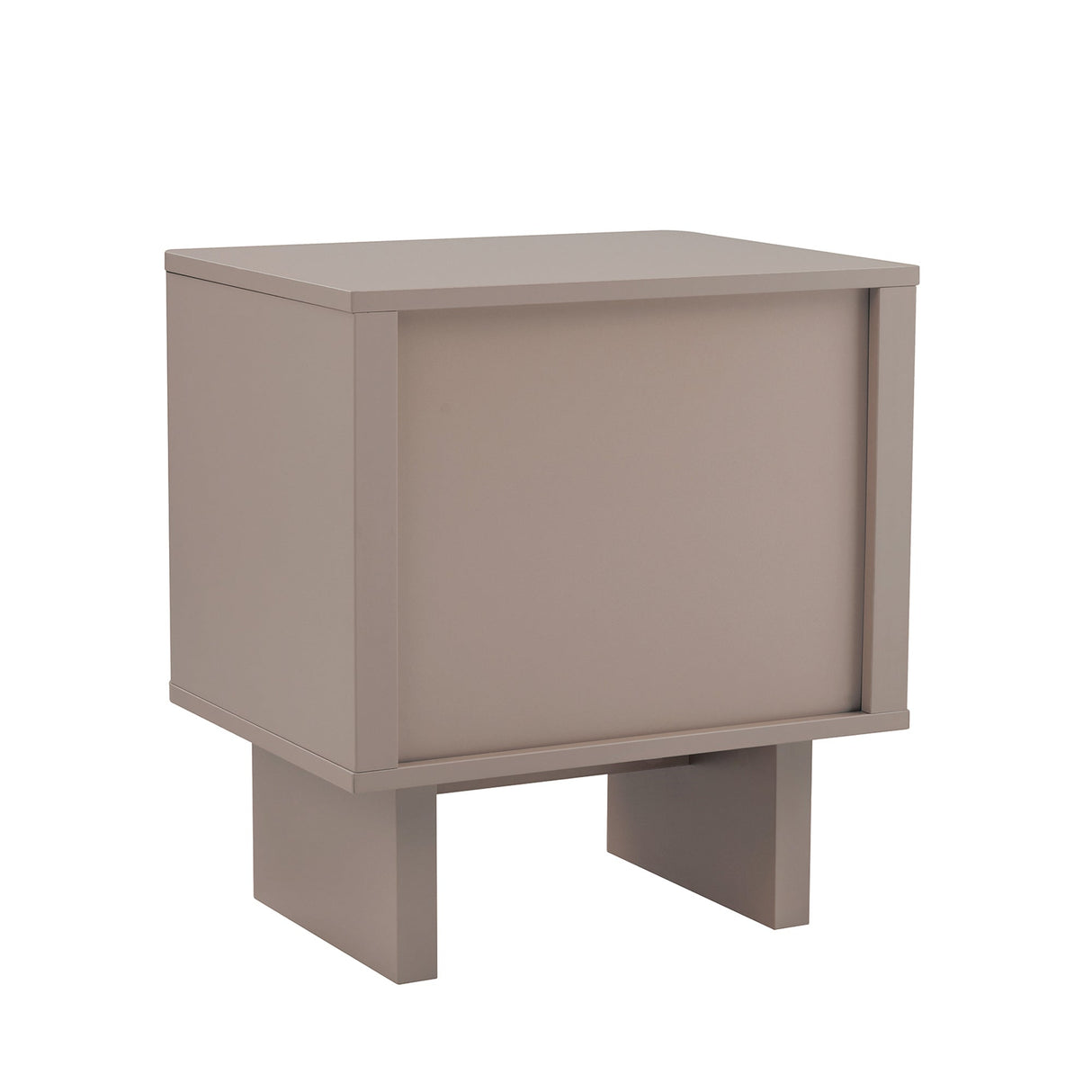 Ella Nightstand in Mocha by Manhattan Comfort at Eve Furniture