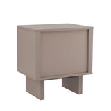 Ella Nightstand in Mocha by Manhattan Comfort at Eve Furniture
