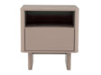 Ella Nightstand in Mocha by Manhattan Comfort at Eve Furniture