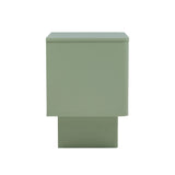 Ella Nightstand in Sage Green by Manhattan Comfort at Eve Furniture