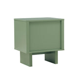 Ella Nightstand in Sage Green by Manhattan Comfort at Eve Furniture