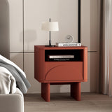 Ella Nightstand in Terracotta by Manhattan Comfort at Eve Furniture