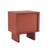 Ella Nightstand in Terracotta by Manhattan Comfort at Eve Furniture