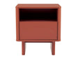 Ella Nightstand in Terracotta by Manhattan Comfort at Eve Furniture