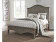 Ella Solid Wood Crown Queen Bed in Camel by Modus Furniture at Eve Furniture