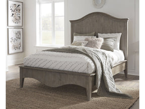 Ella Solid Wood Crown Queen Bed in Camel by Modus Furniture at Eve Furniture