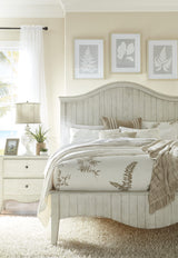 Ella White Wash Solid Wood Two Drawer Nightstand by Modus Furniture at Eve Furniture