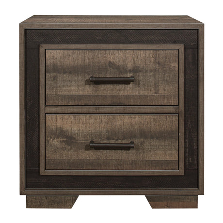 Ellendale Authentic Mahogany Nightstand by Homelegance at Eve Furniture