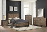 Ellendale Authentic Mahogany Queen Panel Bed by Homelegance at Eve Furniture
