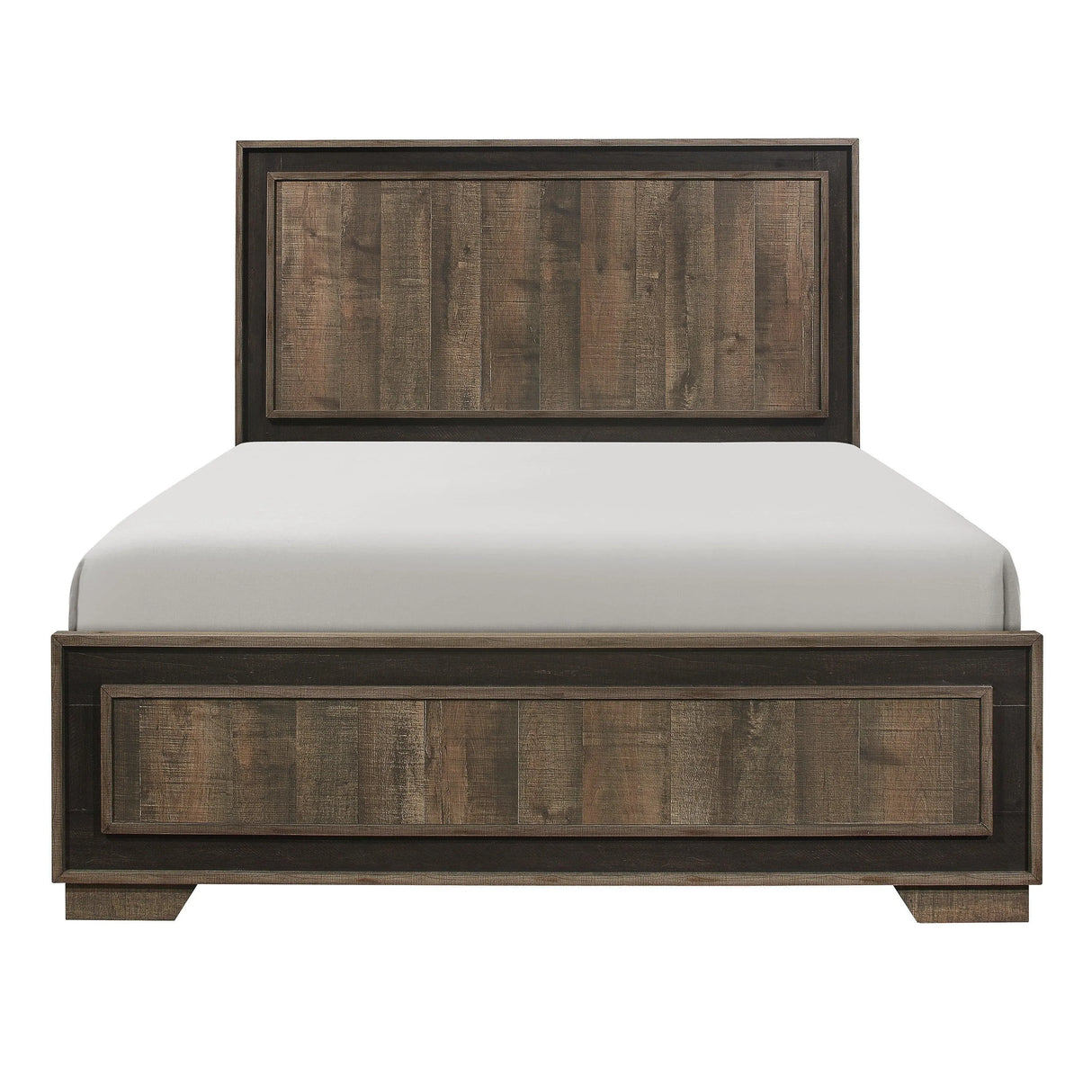 Ellendale Authentic Mahogany Queen Panel Bed by Homelegance at Eve Furniture