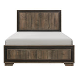 Ellendale Authentic Mahogany Queen Panel Bed by Homelegance at Eve Furniture