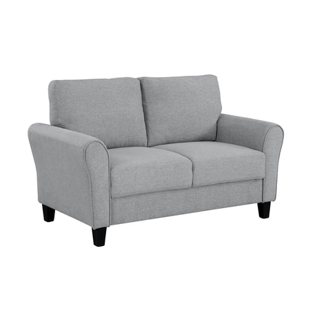 Ellery Dark Gray 2-Piece Living Room Set by Homelegance at Eve Furniture