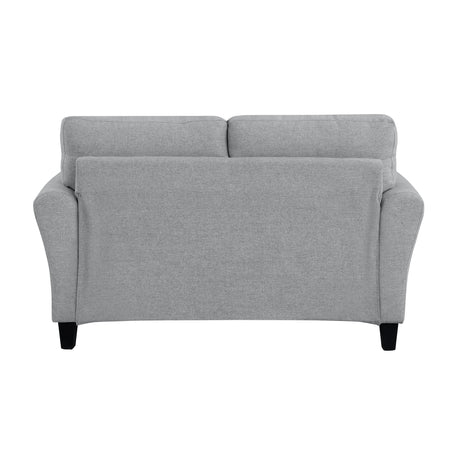 Ellery Dark Gray 2-Piece Living Room Set by Homelegance at Eve Furniture