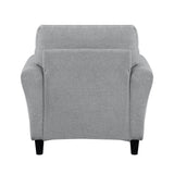Ellery Dark Gray Chair by Homelegance at Eve Furniture