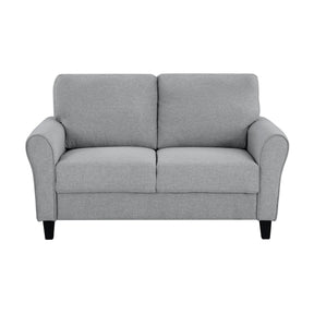 Ellery Dark Gray Loveseat by Homelegance at Eve Furniture